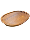 HUGE Teak Mid Century Modern Danish Modern Tray 21" x 16"