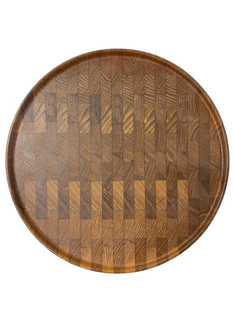 Digsmed Mixed Rare Woods Digsmed Lazy Susan Danish Modern