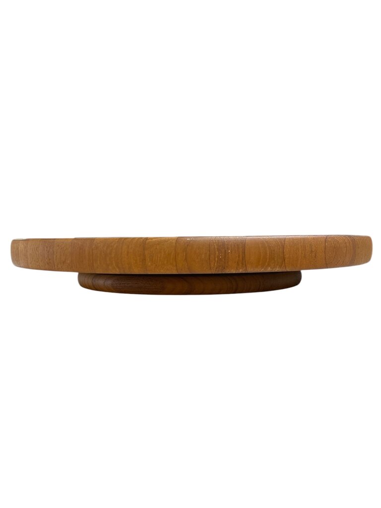 Digsmed Mixed Rare Woods Digsmed Lazy Susan Danish Modern