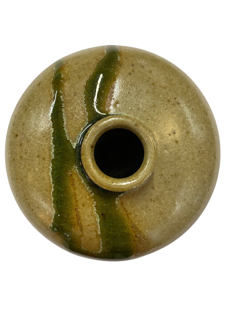 Vintage Japanese Pottery Vase