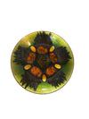 Rare Copper Enamel Plate Design by Edward Star