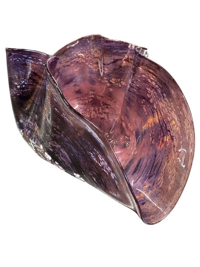 Bill Kasper Free and Organic Contemporary C, 1989 Blown Art Glass