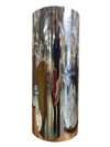 Mid Century Post Modern Cylindrical Chrome Up Lamp/Table Lamp