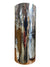 Mid Century Post Modern Cylindrical Chrome Up Lamp/Table Lamp
