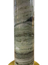 Moderne Brass and Marble Table Lamp