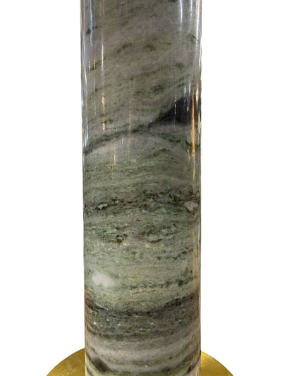 Moderne Brass and Marble Table Lamp