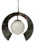 Vintage Smoked Lucite Swag Light with 150" (12.5') Chain