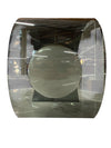 Vintage Smoked Lucite Swag Light with 150" (12.5') Chain