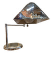 Mid Century Modern Chrome Swing Arm Desk Lamp