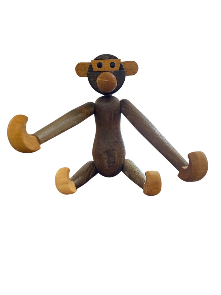 Danish Modern Mid Century Teak Monkey