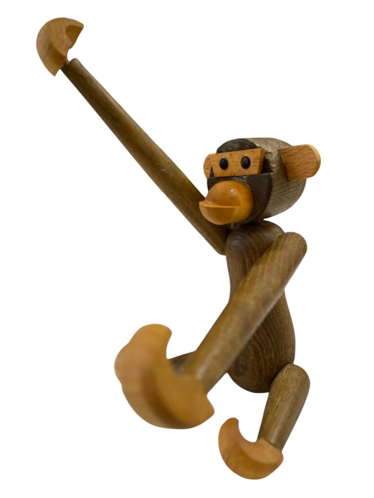 Danish Modern Mid Century Teak Monkey