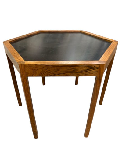 Hans C. Andersen SOLID Rosewood Hexagonal Table