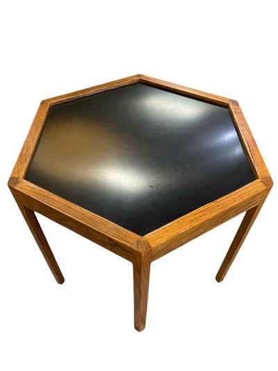 Hans C. Andersen SOLID Rosewood Hexagonal Table