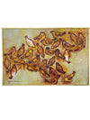 Signed Midcentury Flock of Birds Painting