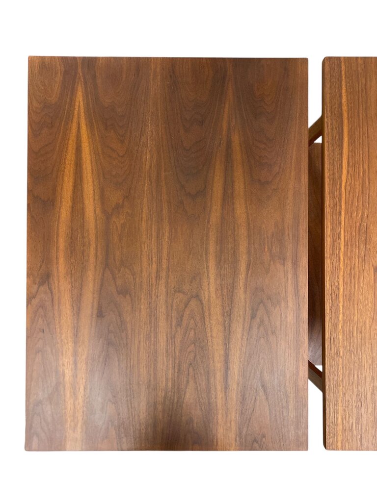 Paul McCobb Pair of Walnut Side Tables for Calvin Group - WONDERFUL Condition (Set of 2)