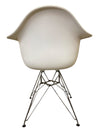 Six AUTHENTIC Herman Miller Eames Eifel Tower Molded Chairs with Comfy Grey Upholstery (Retail on these chairs is $850 ech) (Set of 6)