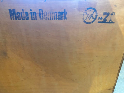 Danish Modern Mid Century Arne Wahl Iverson Double Dresser Model 102