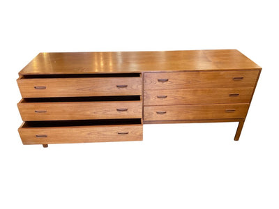 Danish Modern Mid Century Arne Wahl Iverson Double Dresser Model 102