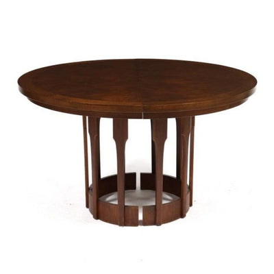 MID CENTURY MODERN JOHN KEAL FOR BROWN SALTMAN DINING TABLE & 6 CHAIRS