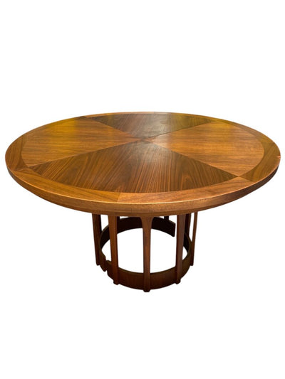 JOHN KEAL FOR BROWN SALTMAN DINING TABLE w/ 2 LEAVES