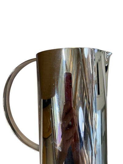 Art Deco Revere Rome New York Bar Pitcher in Chrome