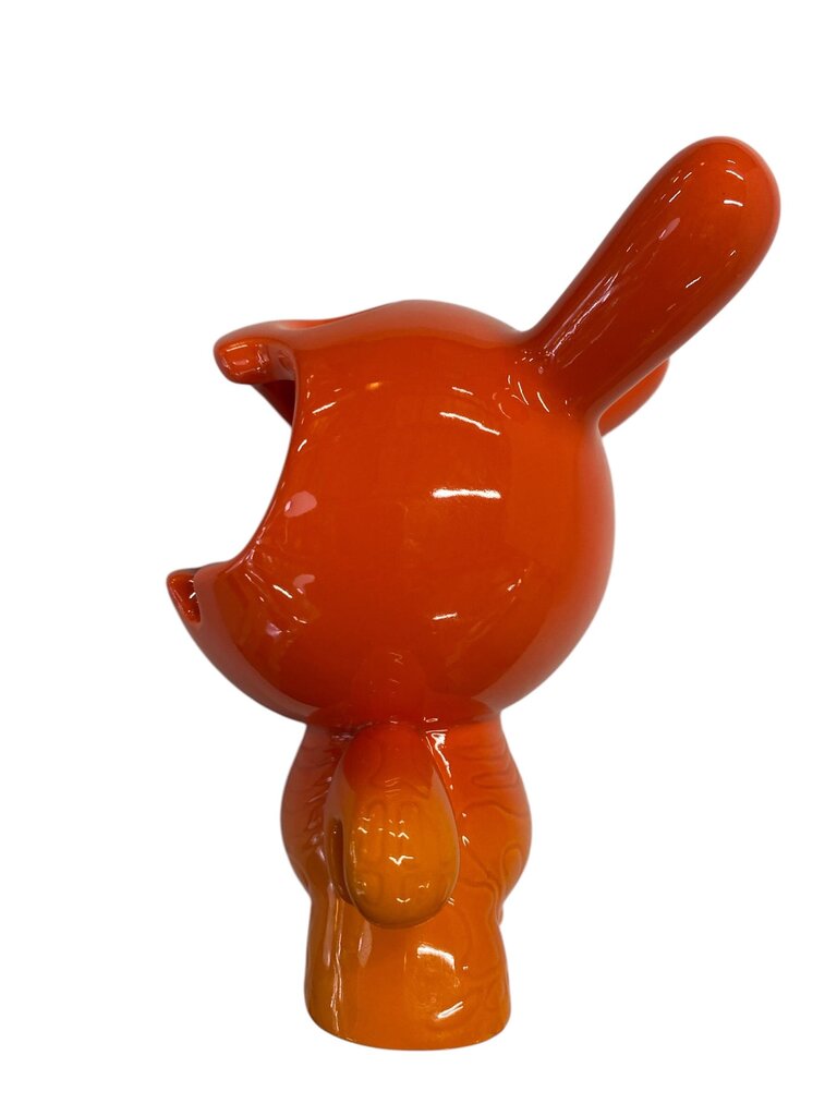 Fine Ash Dunny 5" Ceramic Ashtray Figure - Sunset Orange Edition