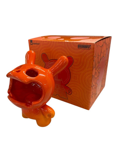 Fine Ash Dunny 5" Ceramic Ashtray Figure - Sunset Orange Edition