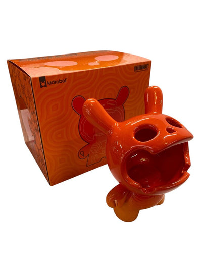 Fine Ash Dunny 5" Ceramic Ashtray Figure - Sunset Orange Edition