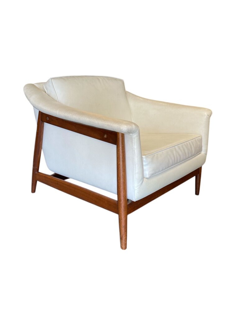 Mid Century Danish Teak Dux Folke Ohlsson Lounge Chair