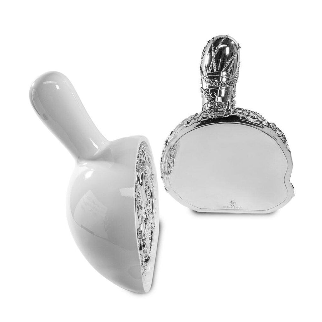 20th Anniversary Dunny Head 12" Art Figure - "Crown Jewels" by Tristan Eaton - White & Silver Edition (Limited Edition of 300)