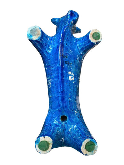 Bitossi Aldo Londi Rimini Blue Italian Mid Century Bull SUPER RARE