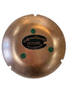 Walnut and Copper California Mid Century Cloisonne Ashtray California Closinonne by Landau