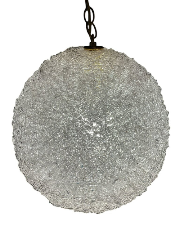 13" Clear Spaghetti Swag Light with 144" (12') Chain