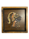 Pair of Copper and Brass Brutalist Art (Set of 2)