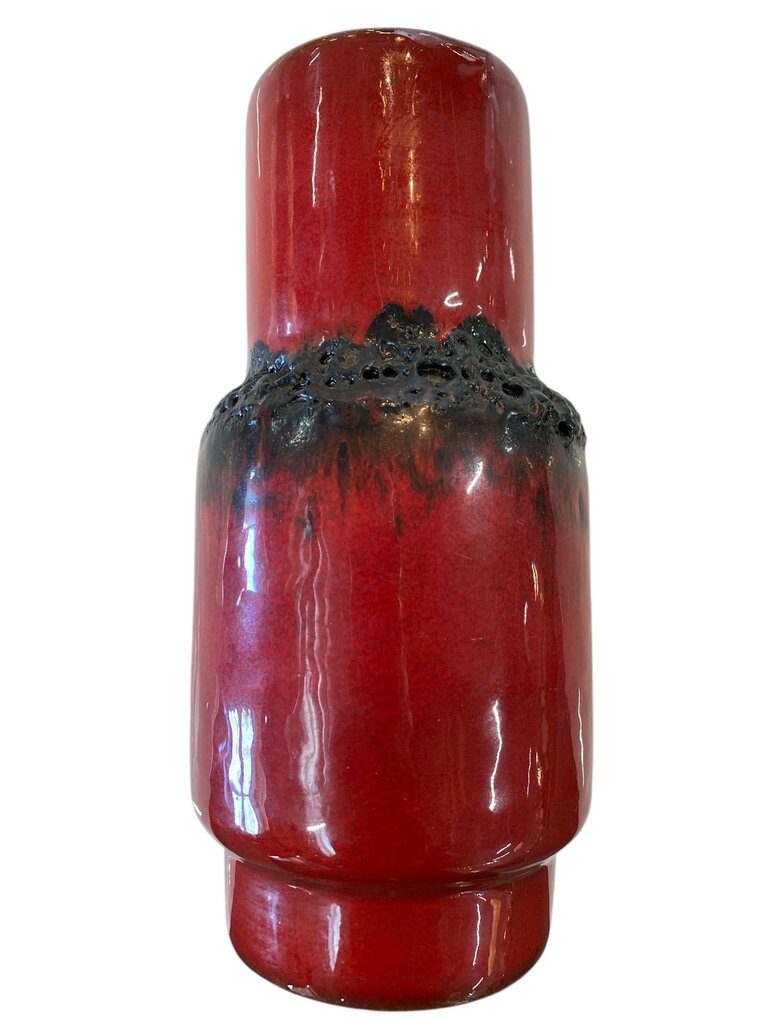 West German Kreutz Keramik Fat Lava Vase