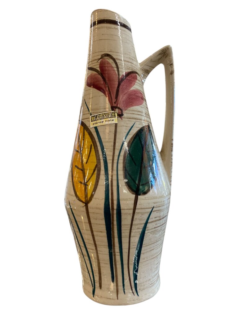 West German Scheurich Keramik Handle Vase 271/22