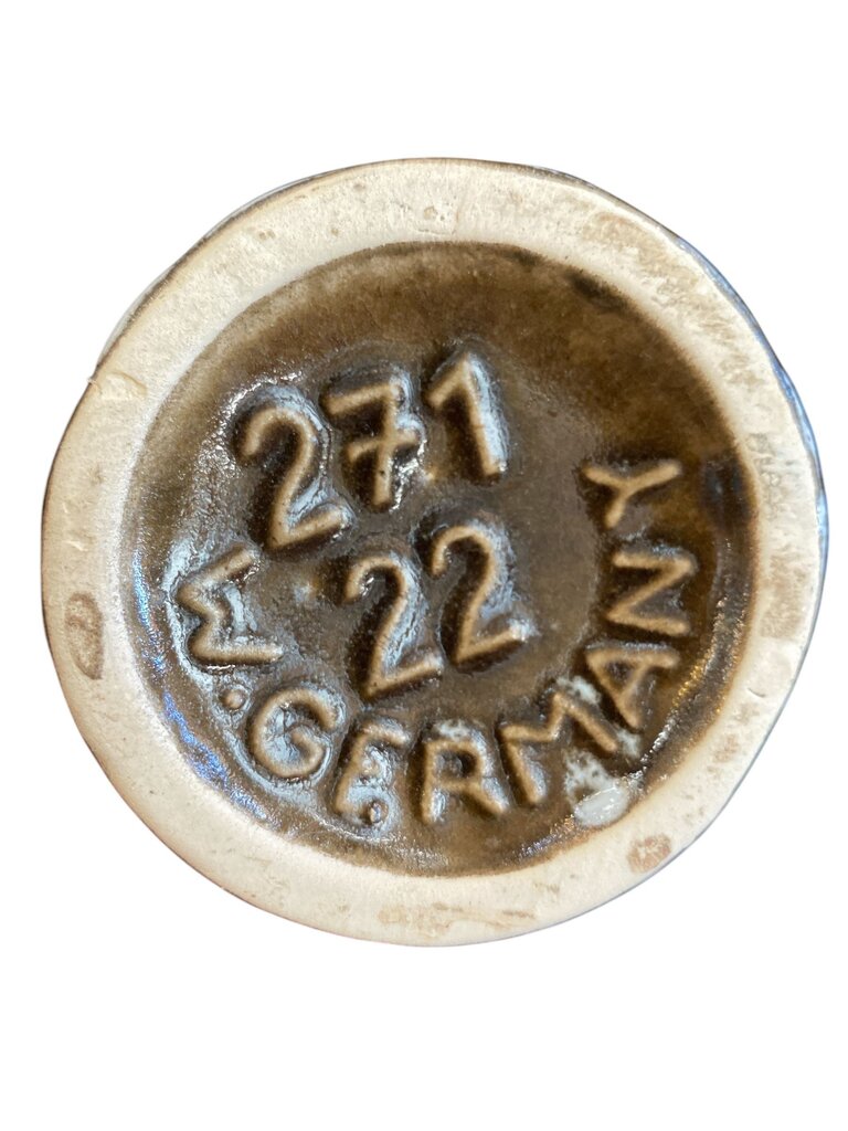 West German Scheurich 60's Hendel Vase 271/22 by Heinz Siery