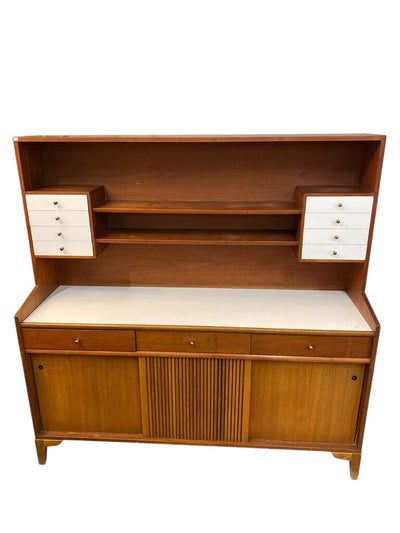 Dillingham Mid Century Walnut Server and Display/Storage - Wonderful Unit and Condition