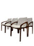 SOLID ROSEWOOD Rare Danish modern Kai Kristiansen Paper Knife Dining Chairs (Set of 6)