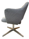Knoll Saarinen Swivel 4 Star Base - Knoll Boucle New Fabric Upholstery
