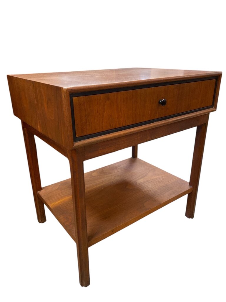 Jack Cartright for Founders Walnut Nightstand Mid Century Modern (THE PAIR)