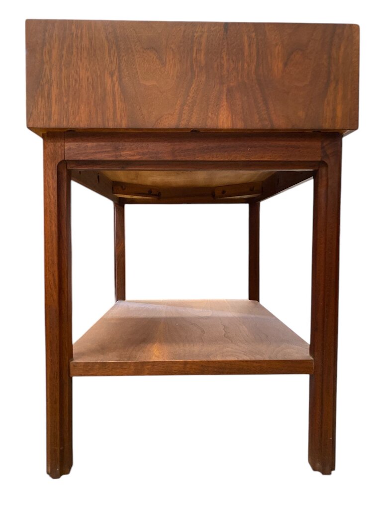 Jack Cartright for Founders Walnut Nightstand Mid Century Modern