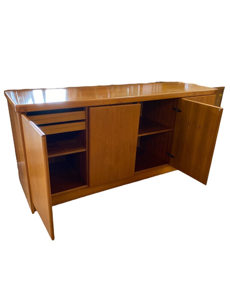 Mid Century Danish Modern 4 Door Sideboard