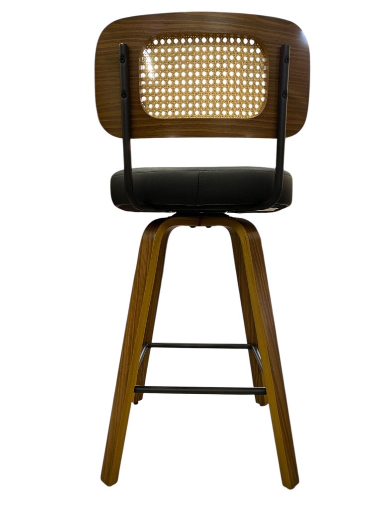 Rattan Back Barstools