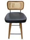 Rattan Back Barstools