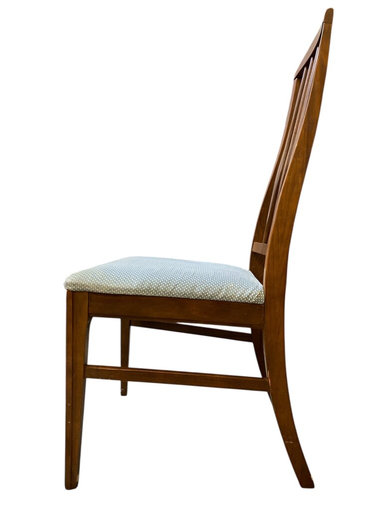 Mid Century Modern Set of 4 Walnut Dining Side Chairs (Set of 4)