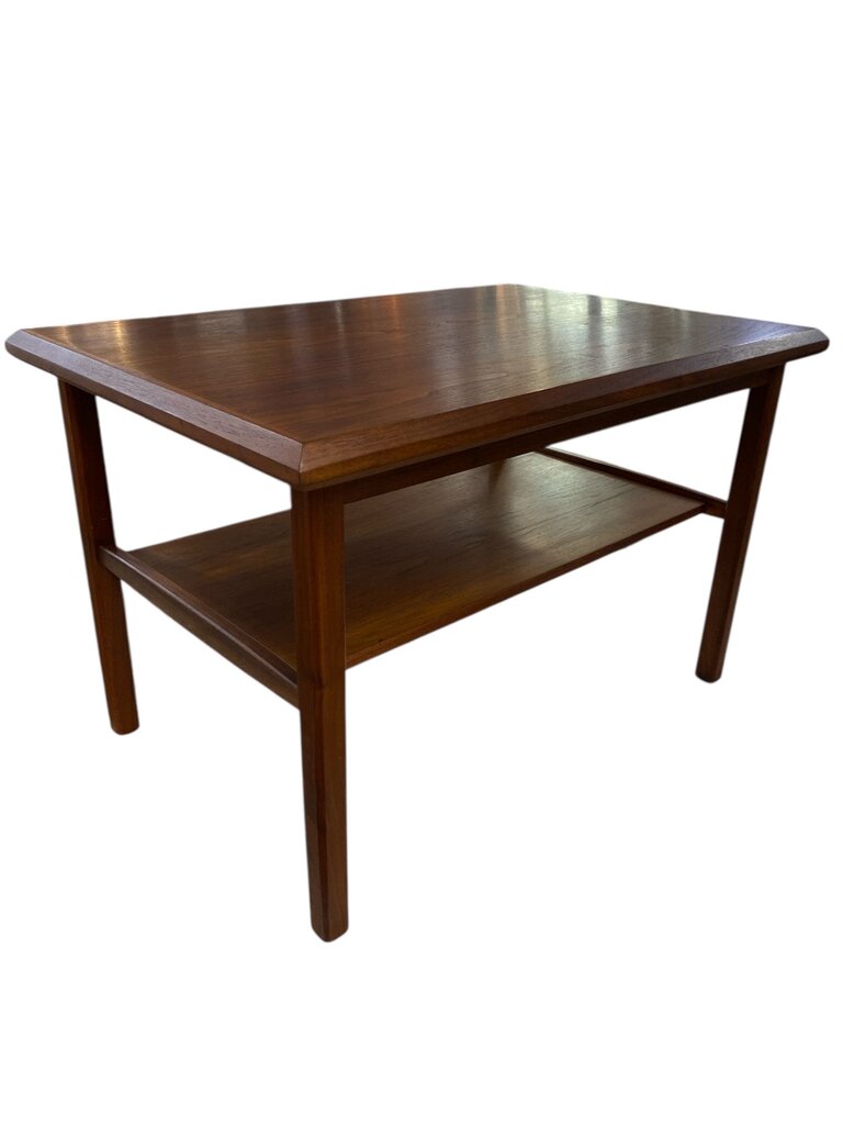 Mid Century Walnut Side Table by Motiif Inc #6306