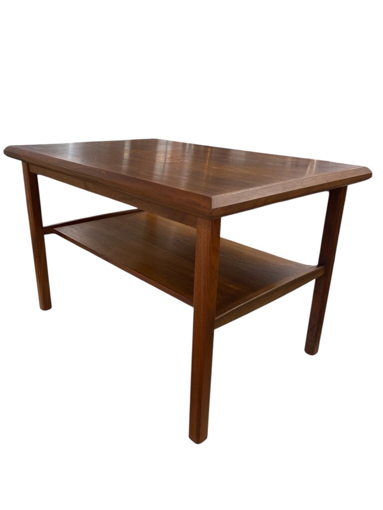 Mid Century Walnut Side Table by Motiif Inc #6306