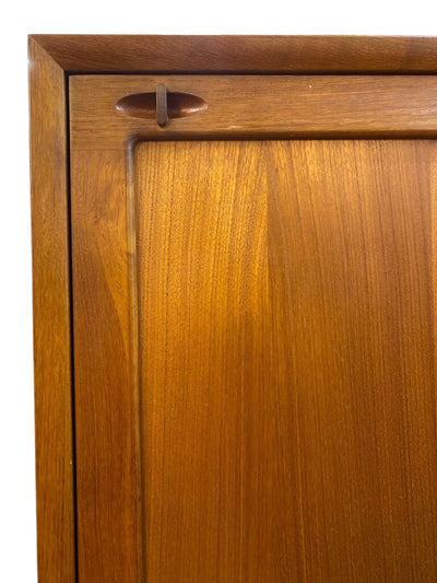 Danish Modern Mid Century Chest with Wonderful Storage - Compact Size