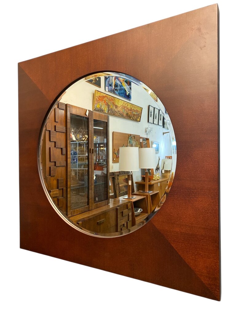 Baker Furniture Round Mirror